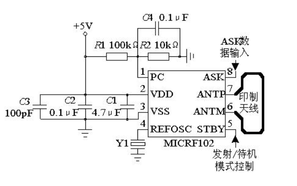 無線發(fā)射電路