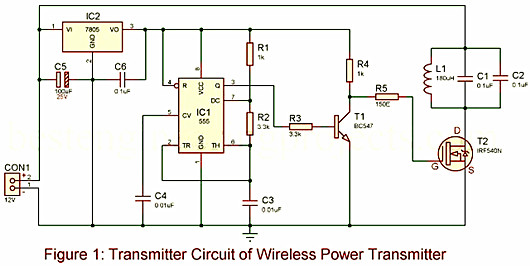 無(wú)線充電電路圖