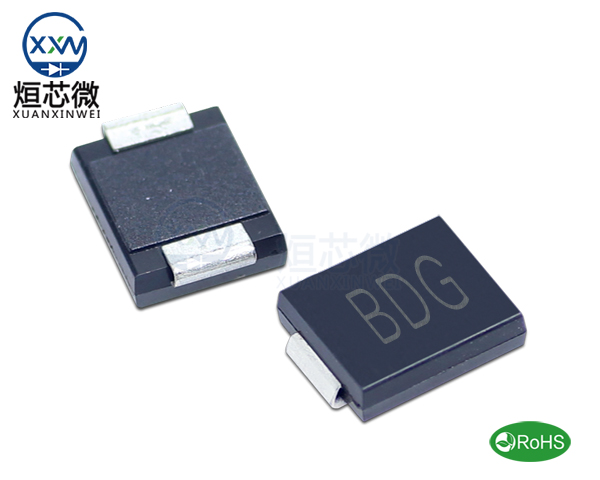 SMCJ6.0CA參數,TVS二極管SMCJ6.0CA瞬態抑制二極管